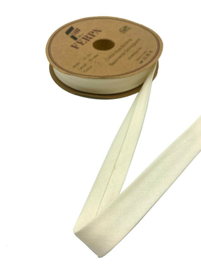 Schrägband-bias-tape-binding-schraeg-einfassband-tape-binding-baumwolle-baumwoll-band-textill-stoff-20-mm-creme-cream